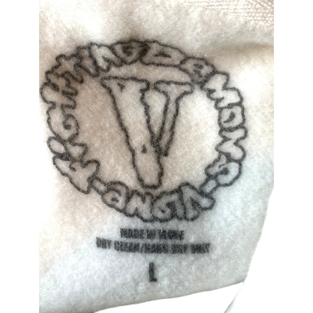 VLone Fighting Demons Graphic Hoodie White Large Men Sweatshirt BRAND NEW! - Picture 3 of 8